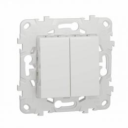 Изображение продукта Переключатель двухклавишный перекрестный Schneider Electric Unica New 